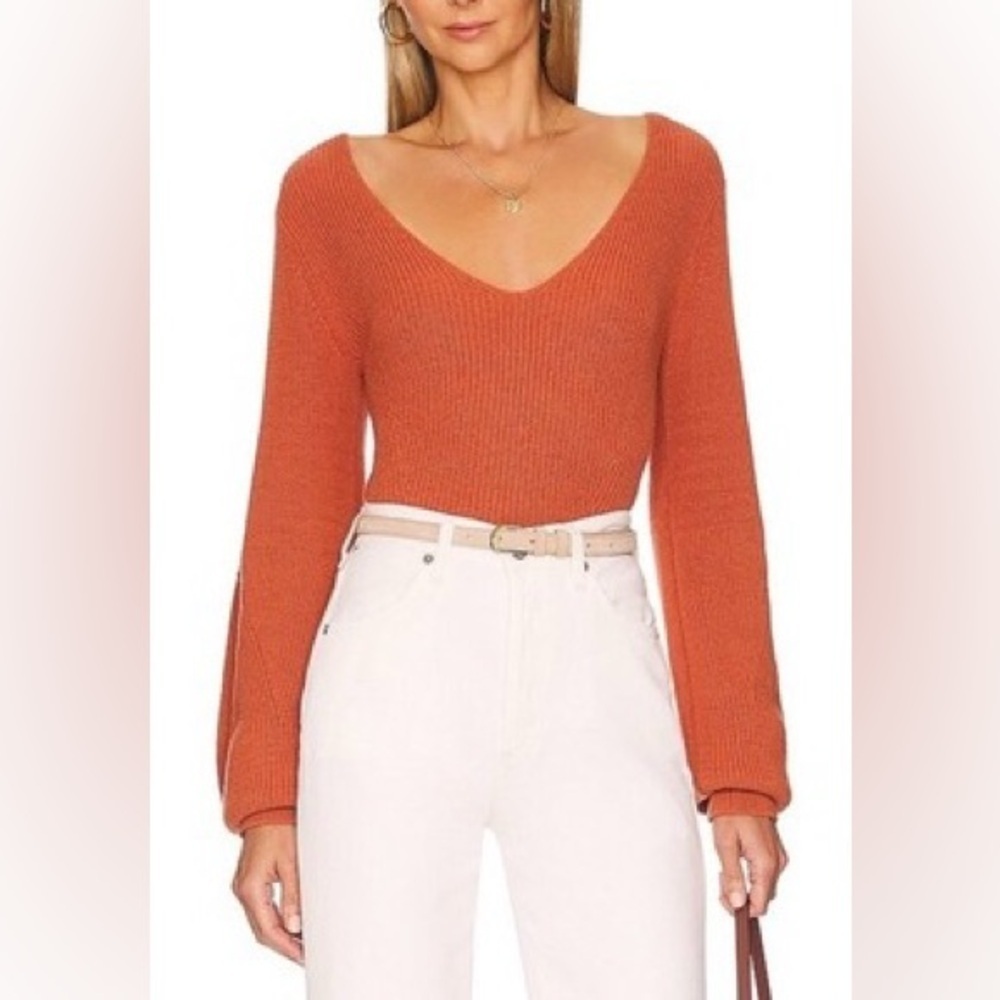 Free People knit sweater